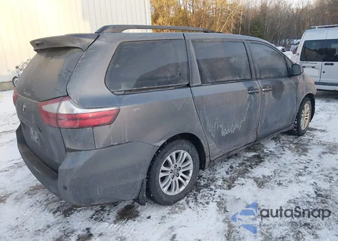 2015 Toyota Sienna Xle Premium 8 Passenger из США, поврежденный, VIN 5TDYK3DC9FS541928